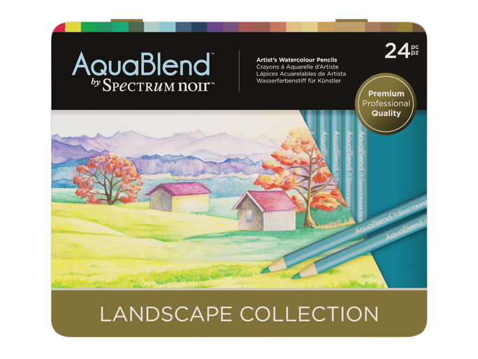 Spectrum Noir Aquablend Pencils (24PC) - Landscape