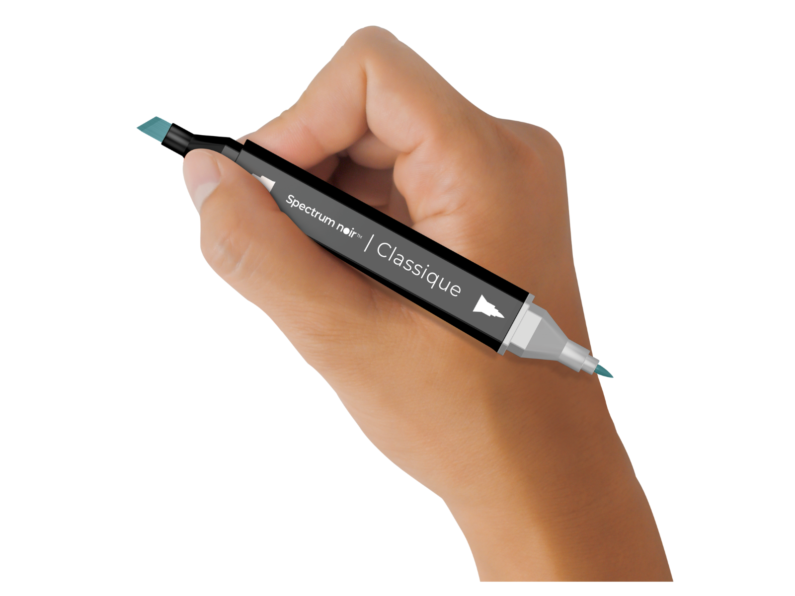 Pack De 12 Marqueurs à Alcool Spectrum Noir Classic - Double Pointe (biseau Et Fine) - Encre Rechargeable 4g - Vintage
