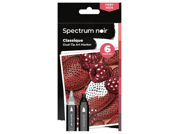 Spectrum Noir-Classique 6pc-Fiery Reds | Crafter's Companion US Spectrum Noir-Classique 6pc-Fiery Reds | Crafter's Companion US
