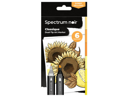 Spectrum Noir-Classique 6pc- Sunny Yellows