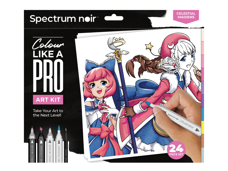 Spectrum Noir Pro Colour Art Kit - Celestial Maidens | Crafter's