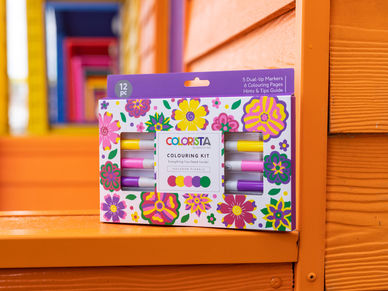 Colorista - Colouring Kit - Feelgood Florals 12pc