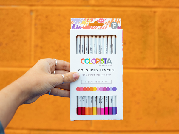 Colorista - Coloured Pencil - Floral Sensation 12pc
