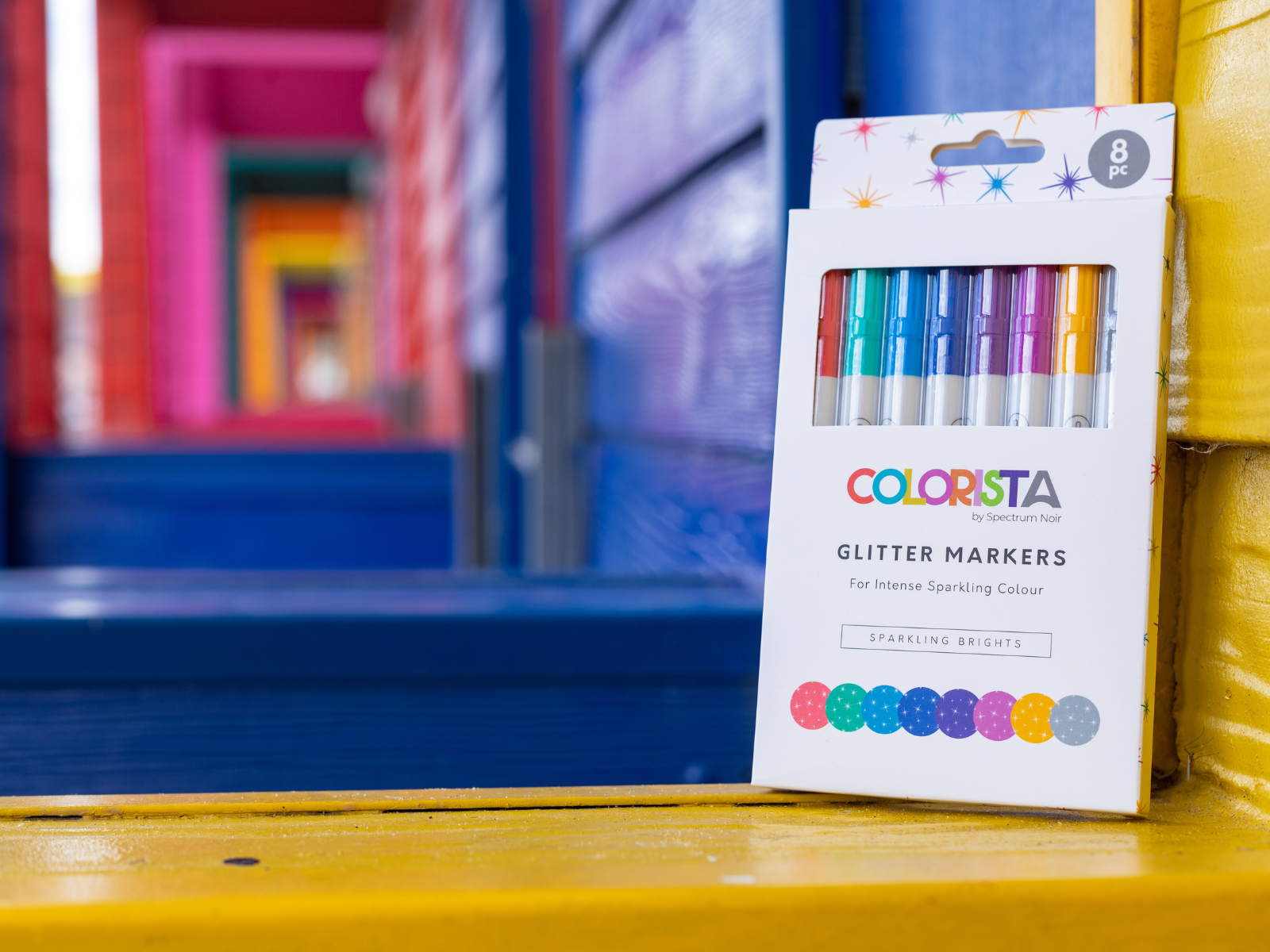 Colorista - Glitter Marker - Sparkling Brights 8pc