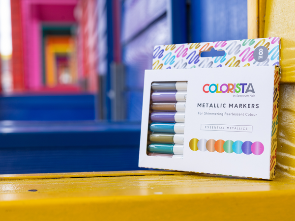 Colorista - Metallic Marker - Essential Metallics 8pc
