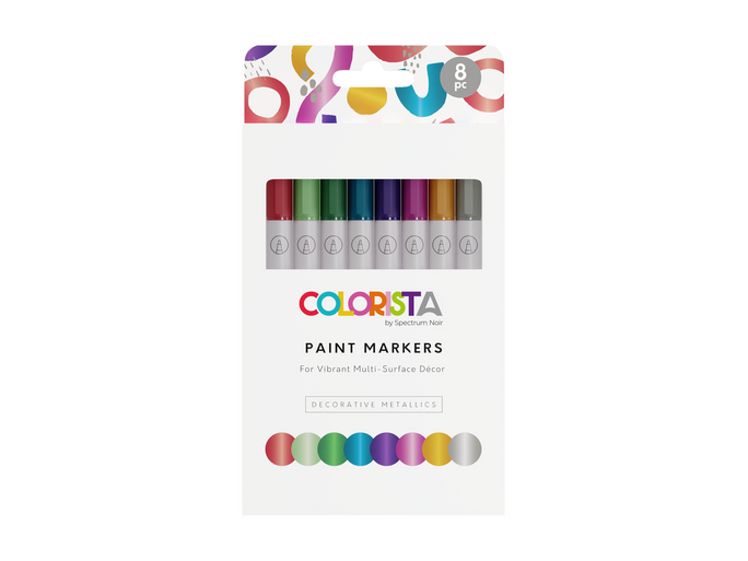 Colorista - Paint Marker - Decorative Metallics 8pc