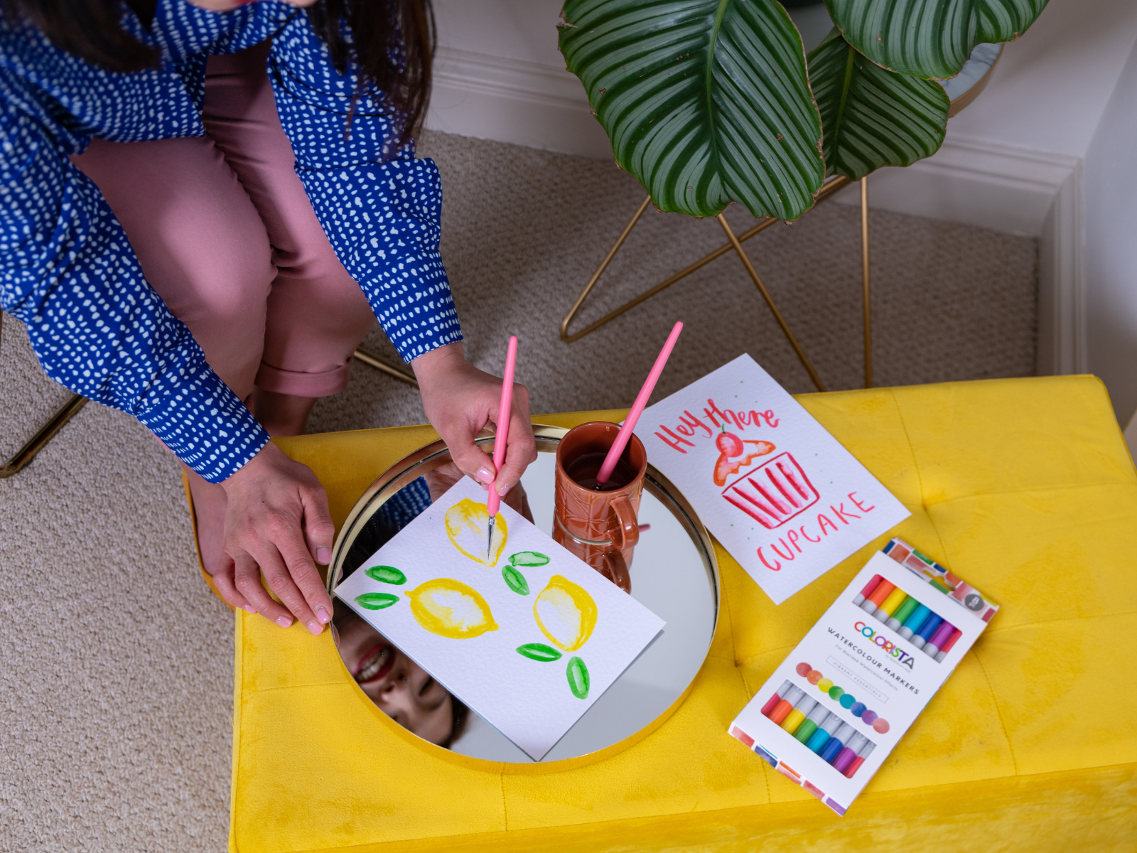 Colorista - Watercolour Marker - Vibrant Essentials 8pc