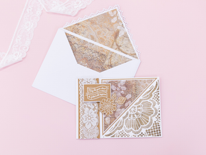 Sara Signature Antique Lace Paper Pad Collection