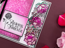 Sara Signature Thorn & Bloom Metal Die Edge'able - Midnight Rose Filigree