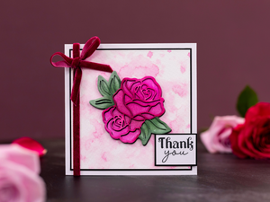 Sara Signature Thorn & Bloom Metal Die - Statement Rose