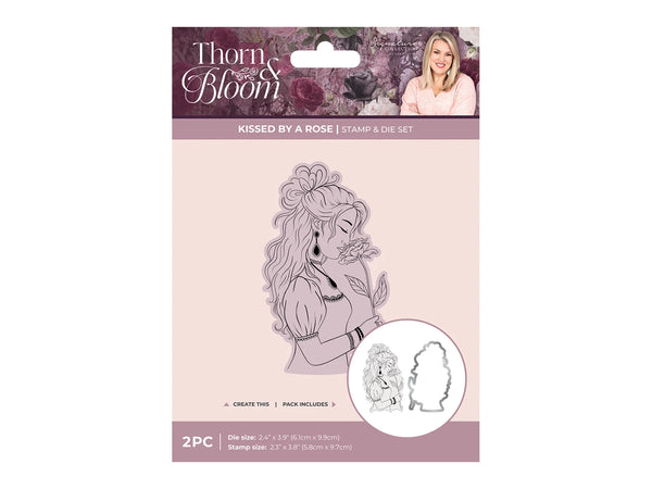 Sara Signature Thorn & Bloom Stamp & Die Set - Kissed by a Rose