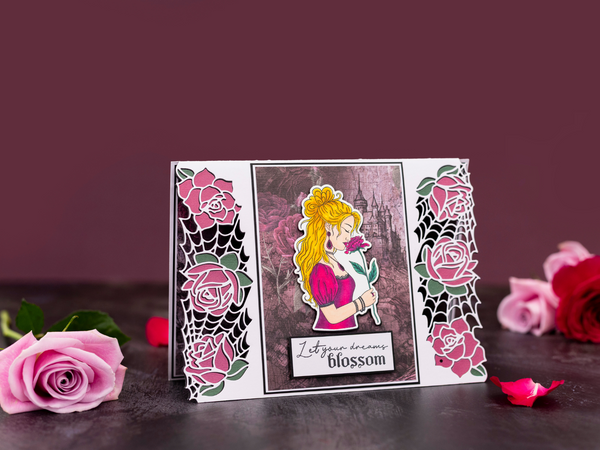 Sara Signature Thorn & Bloom Stamp & Die Set - Kissed by a Rose