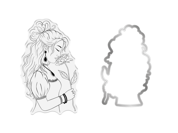 Sara Signature Thorn & Bloom Stamp & Die Set - Kissed by a Rose