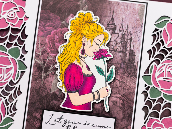 Sara Signature Thorn & Bloom Stamp & Die Set - Kissed by a Rose