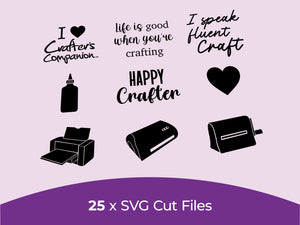 Craftaganza Stencils - SVG Cut Files