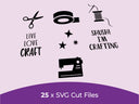 Craftaganza Stencils - SVG Cut Files