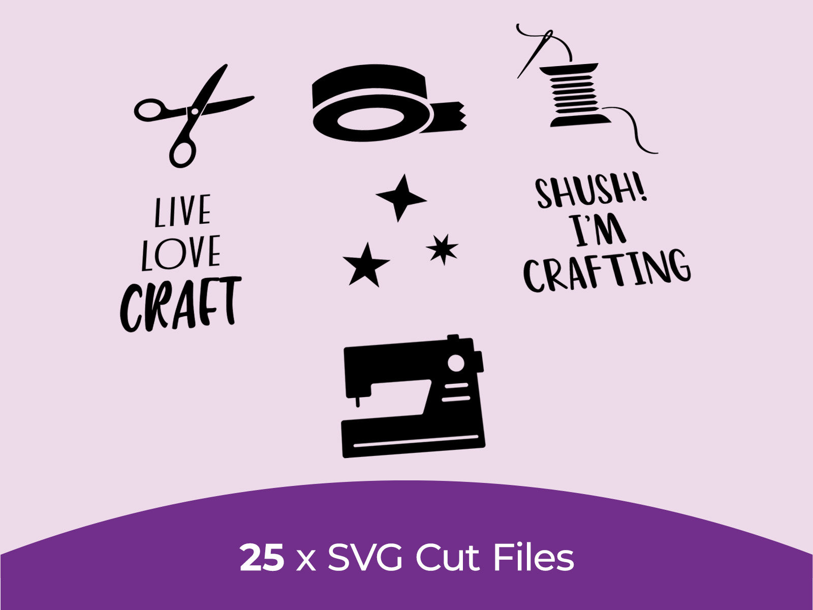 Craftaganza Stencils - SVG Cut Files