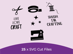 Craftaganza Stencils - SVG Cut Files