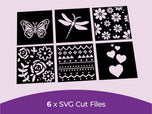 Crafters Companion Stencil Set - Everyday