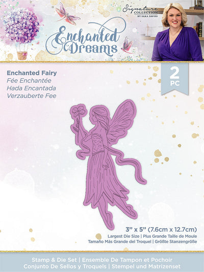 Sara Signature Enchanted Dreams Stamp & Die Set - Enchanted Fairy