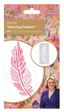 Sara Signature Bohemian Stencil - Dancing Feather