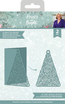 Sara Signature Frosty and Bright - Christmas Tree Edgeable Die Set