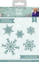 Sara Signature Frosty and Bright - Sparkling Snowflakes Die Set