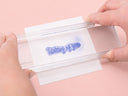 Clear Rock-A-Blocks - Set of 2 Stamping Blocks