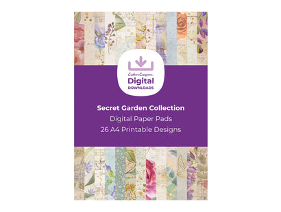 Secret Garden Collection - Digital Paper Pad