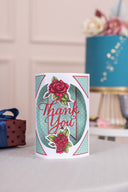 Sharon Callis Crafts - Stamp and Dies - Thank You