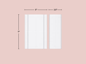 Clear Rock-A-Blocks - Set of 2 Stamping Blocks