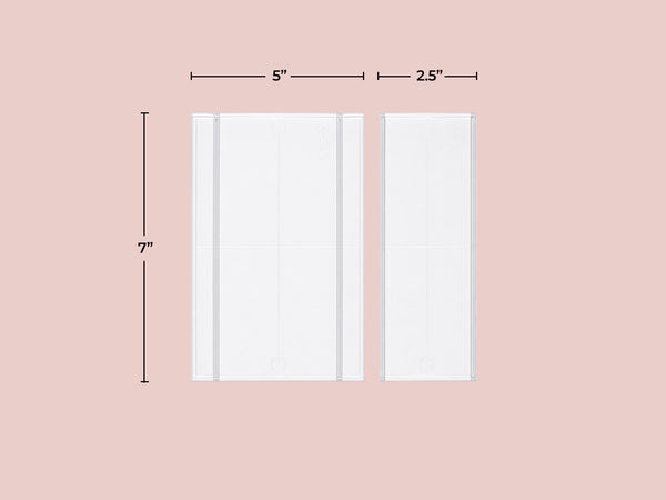 Clear Rock-A-Blocks - Set of 2 Stamping Blocks