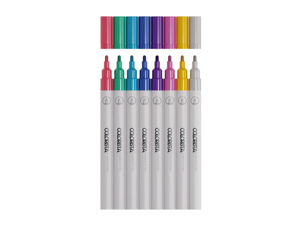 Colorista - Glitter Marker - Sparkling Brights 8pc