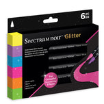 Spectrum Noir Glitter Marker-Neon Lights 6pc