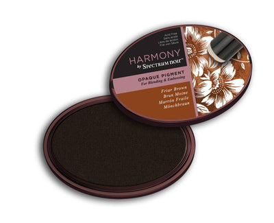 Spectrum Noir Harmony Opaque Pigment Inkpad - Friar Brown