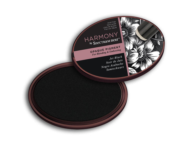 Spectrum Noir Harmony Opaque Pigment Inkpad - Jet Black