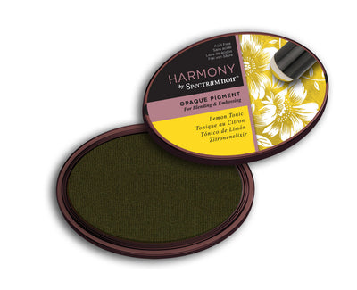 Spectrum Noir Harmony Opaque Pigment Inkpad - Lemon Tonic