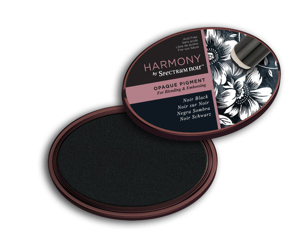 Spectrum Noir Harmony Opaque Pigment Inkpad - Noir Black