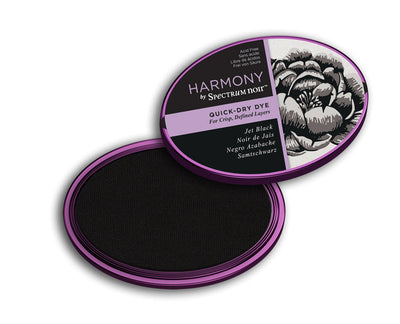 Spectrum Noir Harmony Quick-Dry Dye Inkpad - Jet Black