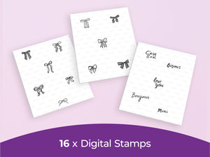 Beautiful Bows Collection - Digital Bundle
