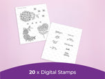 Nature's Garden Hydrangea Collection - Digital Bundle