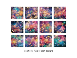 Best of 2025 Mixed Print Paper Pad Box 12" x 12"
