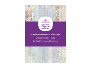 Summer Blooms Collection - Digital Paper Pad