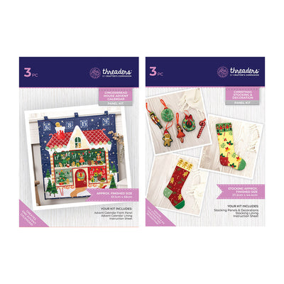 Threaders Christmas Panel Kit Collection