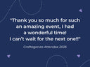 Craftaganza: Dallas, TX  Tuesday 4th - Wednesday 5th May 2027 VIP