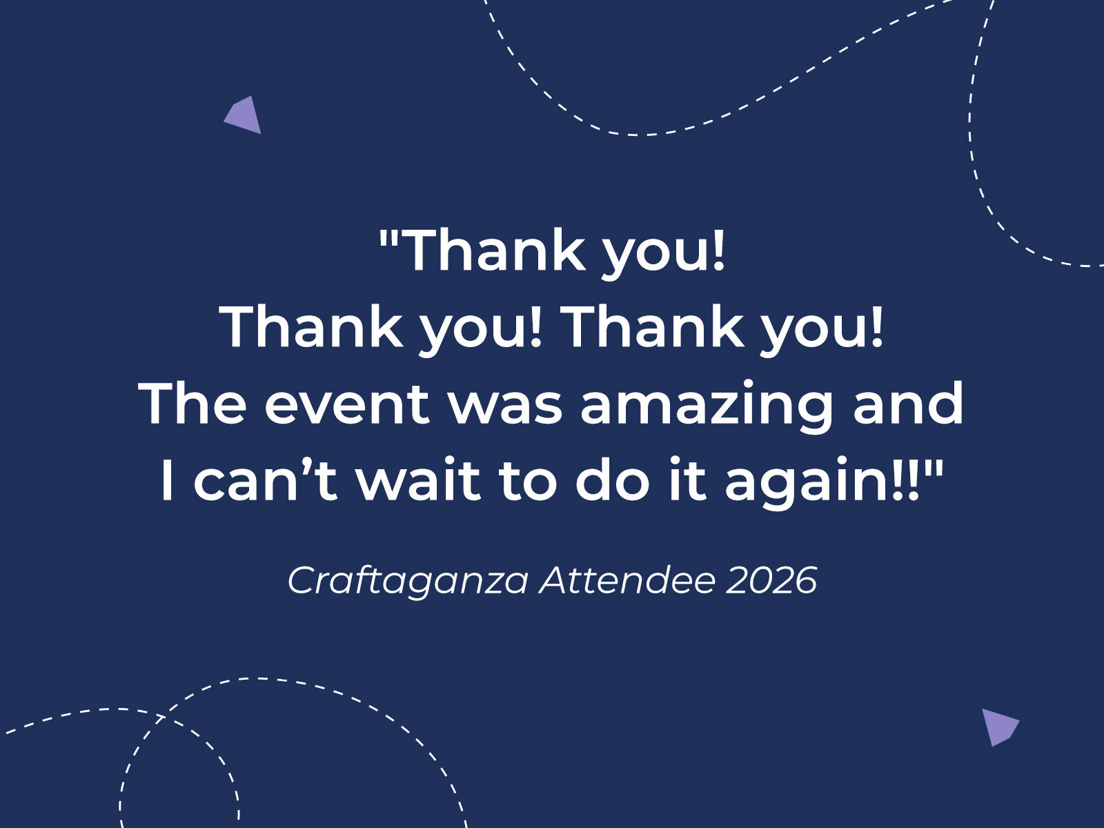 Craftaganza: Dallas, TX Saturday 1st - Sunday 2nd May 2027