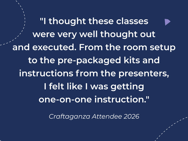Craftaganza: Dallas, TX Saturday 1st - Sunday 2nd May 2027