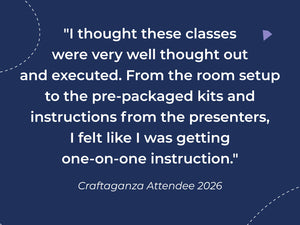 Craftaganza: Dallas, TX  Tuesday 4th - Wednesday 5th May 2027 VIP