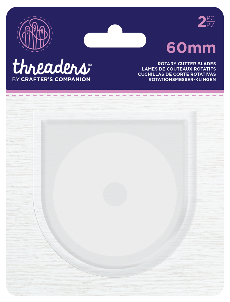 Threaders - 60mm Rotary Cutter Blades