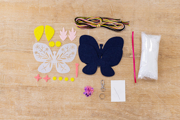 Threaders - Keyring Kit - Butterfly